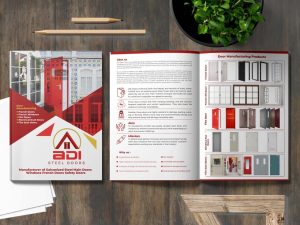 door manufacturing company profile designer